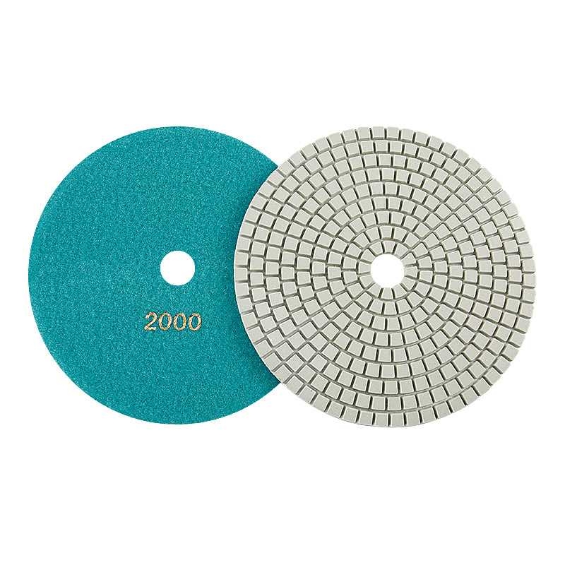 5-inch, 6-inch, 7-inch, 8-inch, 10-inch and 14-inch water-grind stone polishing pads