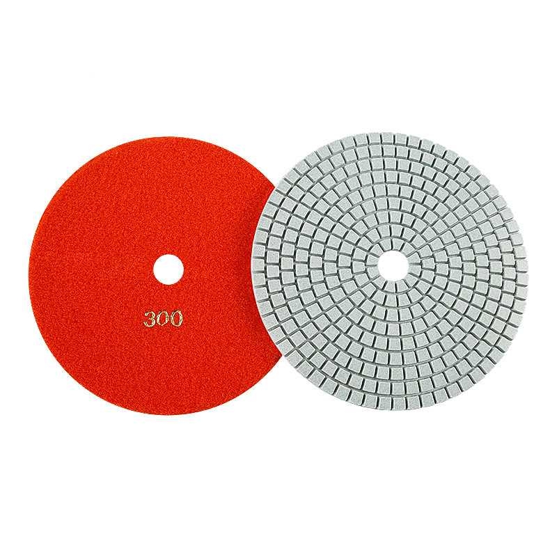 5-inch, 6-inch, 7-inch, 8-inch, 10-inch and 14-inch water-grind stone polishing pads