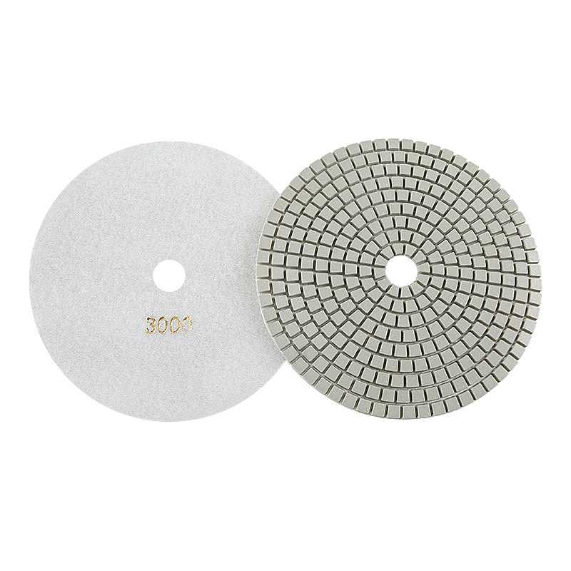 5-inch, 6-inch, 7-inch, 8-inch, 10-inch and 14-inch water-grind stone polishing pads