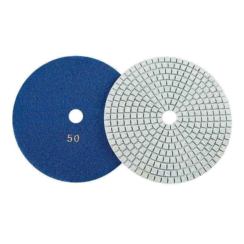 5-inch, 6-inch, 7-inch, 8-inch, 10-inch and 14-inch water-grind stone polishing pads