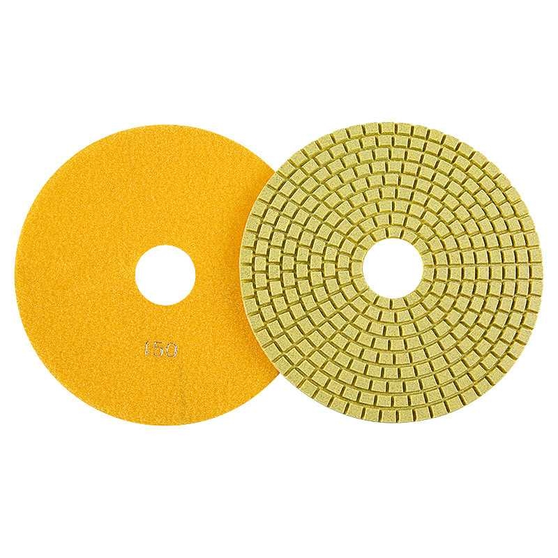 5-inch, 6-inch, 7-inch, 8-inch, 10-inch and 14-inch water-grind stone polishing pads