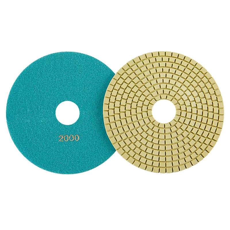5-inch, 6-inch, 7-inch, 8-inch, 10-inch and 14-inch water-grind stone polishing pads