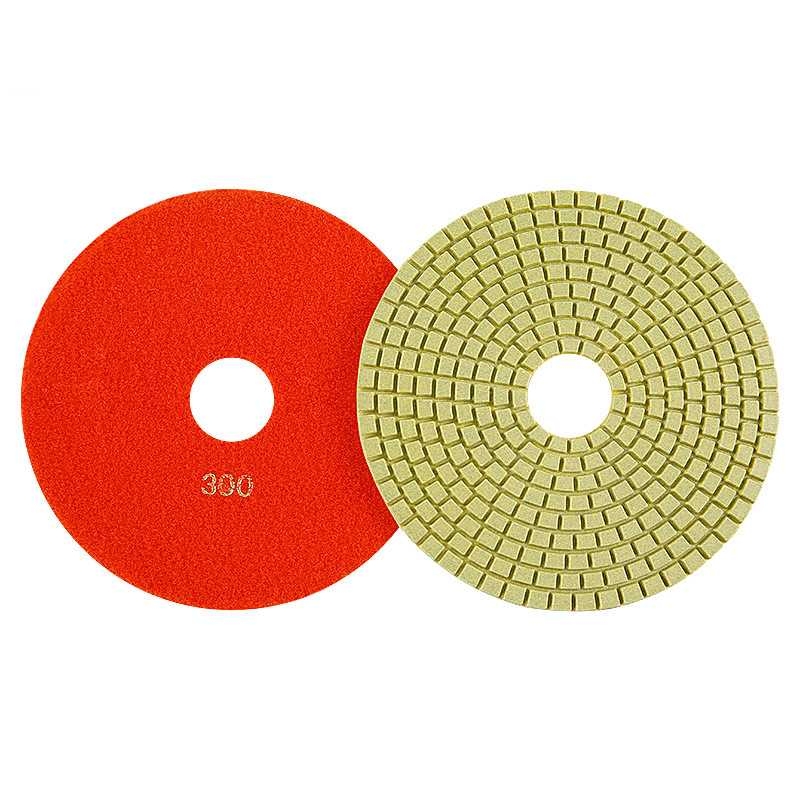 5-inch, 6-inch, 7-inch, 8-inch, 10-inch and 14-inch water-grind stone polishing pads