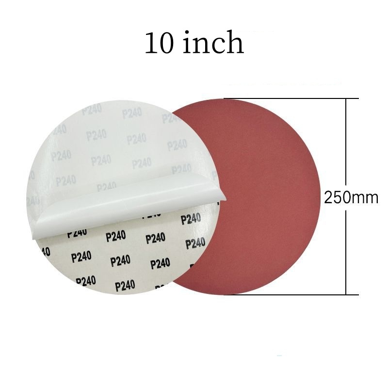 2-inch, 3-inch, 4-inch, 5-inch, 6-inch, 8-inch, 9-inch, 10-inch and12-inch, Adhesive sandpaper
