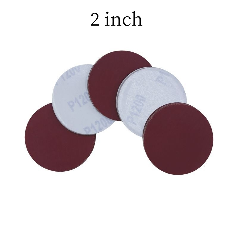 2-inch, 3-inch, 4-inch, 5-inch, 6-inch, 8-inch, 9-inch, 10-inch and12-inch, Adhesive sandpaper