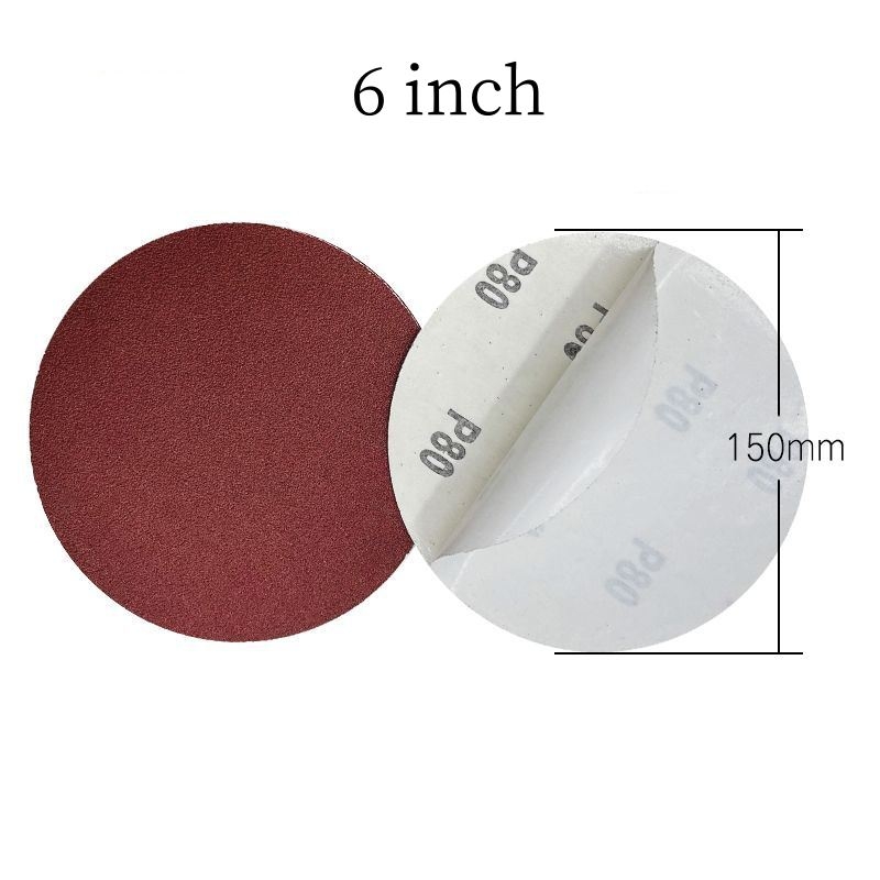 2-inch, 3-inch, 4-inch, 5-inch, 6-inch, 8-inch, 9-inch, 10-inch and12-inch, Adhesive sandpaper