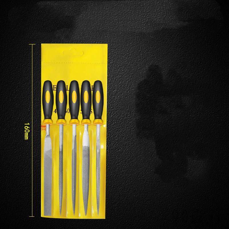 Assorted woodworking sanding and filing tool set