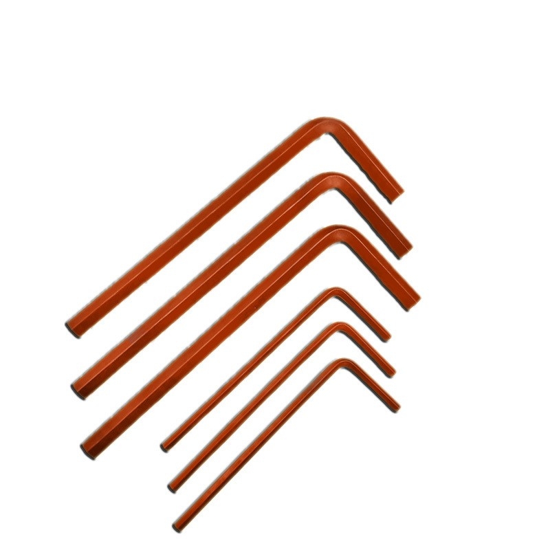 Bronze flat-head L-shaped wrench