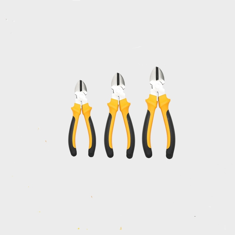 6-inch, 7-inch, 8-inch diagonal pliers, needle-nose pliers, wire cutters