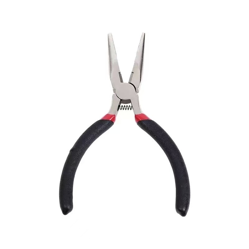 Industrial-grade 4.5-inch mini needle-nose pliers