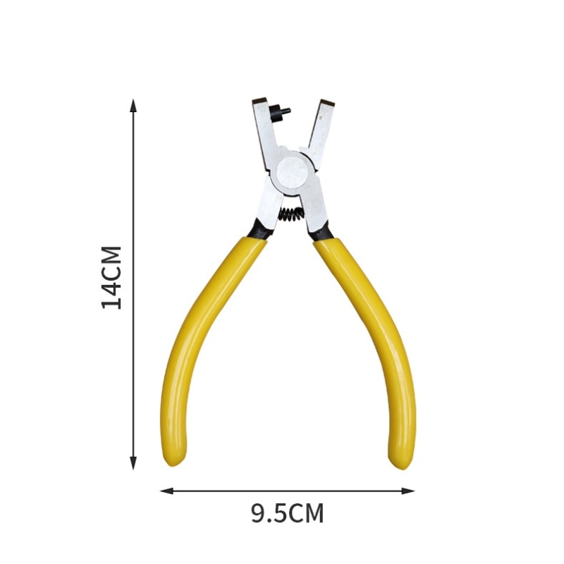 5-inch mini leather hole punch pliers