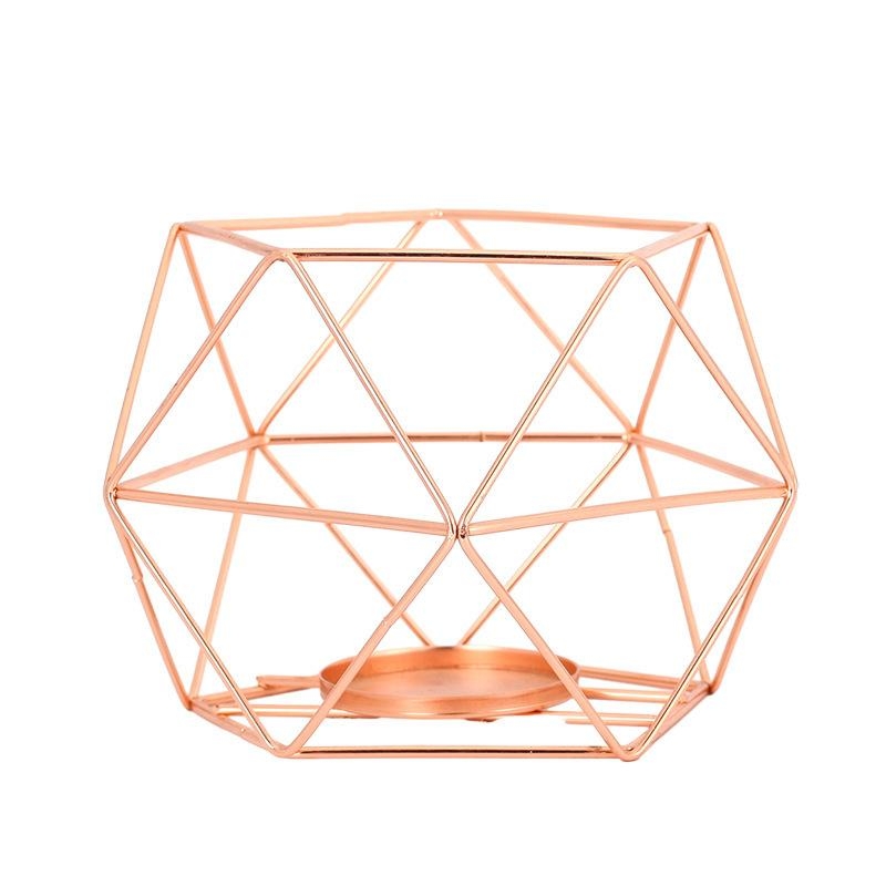 Iron scented candle holder