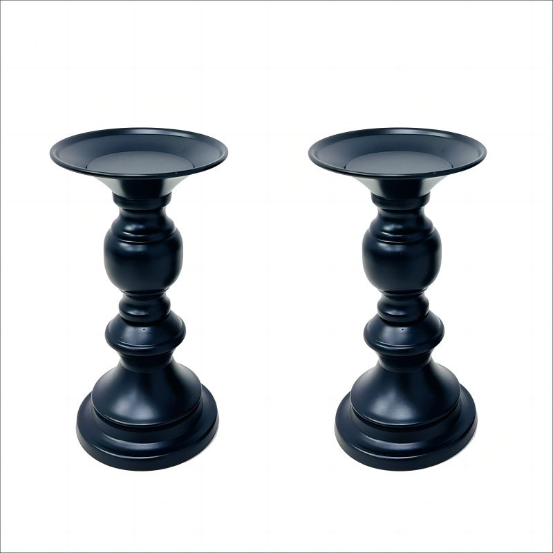 Gold Black and Silver Simple Candle Tray