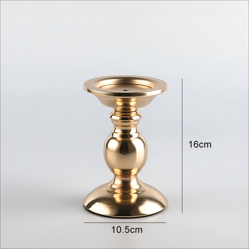 Black Gold and Silver candle holder wholesale