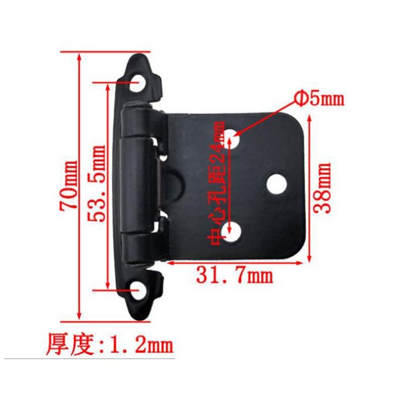 Iron spring hinges wholesale