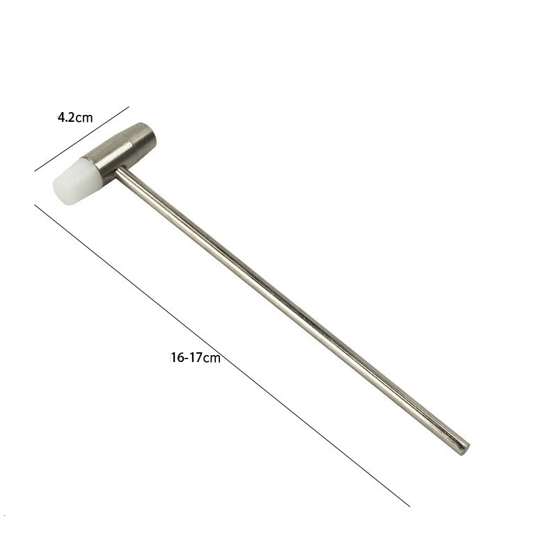 Stainless steel dual-purpose hammer (soft and hard)