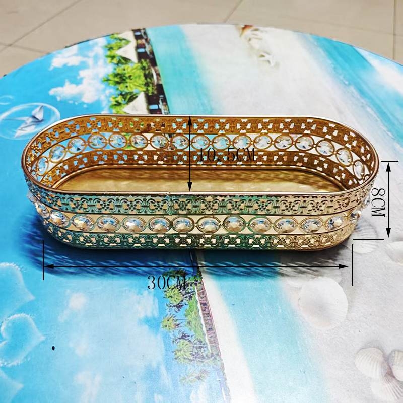 Creative Crystal Metal Crafts of Apples, Pears, and Pineapples