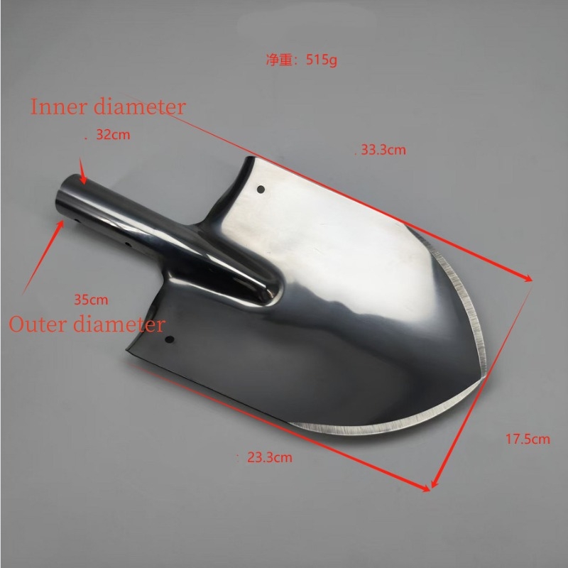 Outdoor shovel without handle