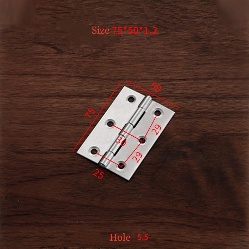 1-inch, 1.5-inch, 2-inch, 2.5-inch, 3-inch, 4-inch hinges