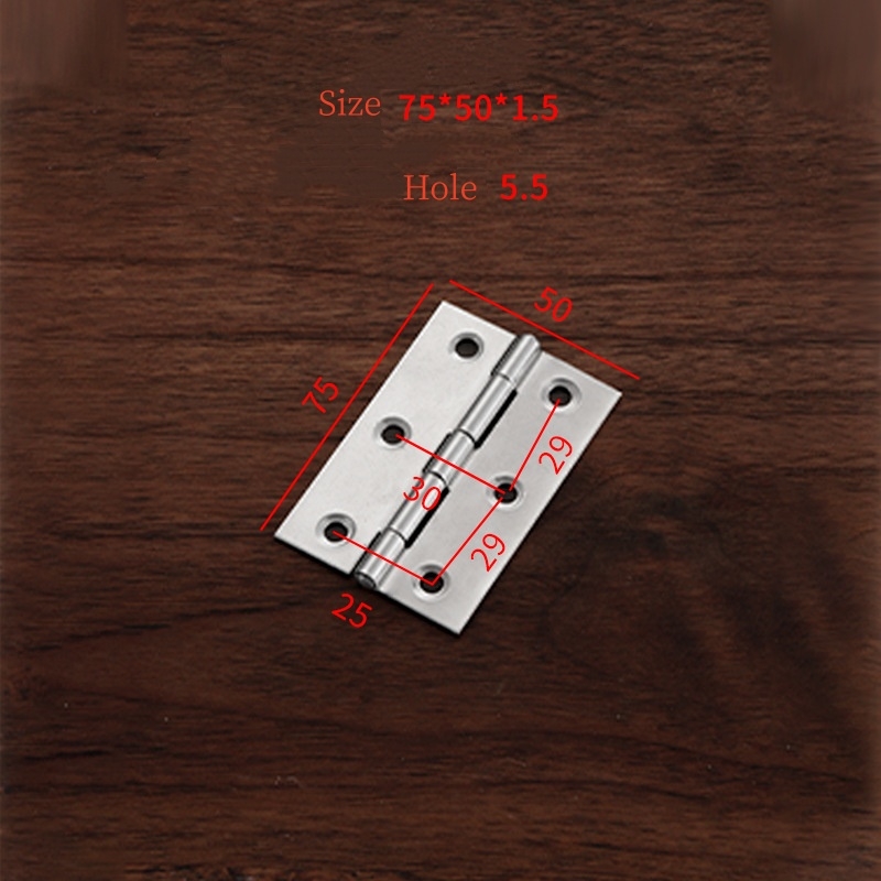 1-inch, 1.5-inch, 2-inch, 2.5-inch, 3-inch, 4-inch hinges