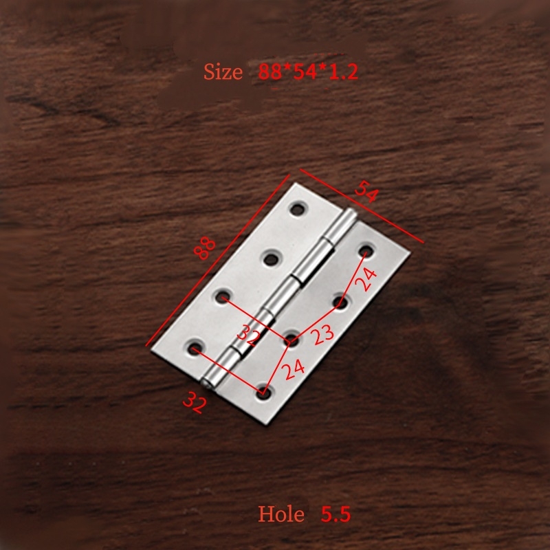 1-inch, 1.5-inch, 2-inch, 2.5-inch, 3-inch, 4-inch hinges