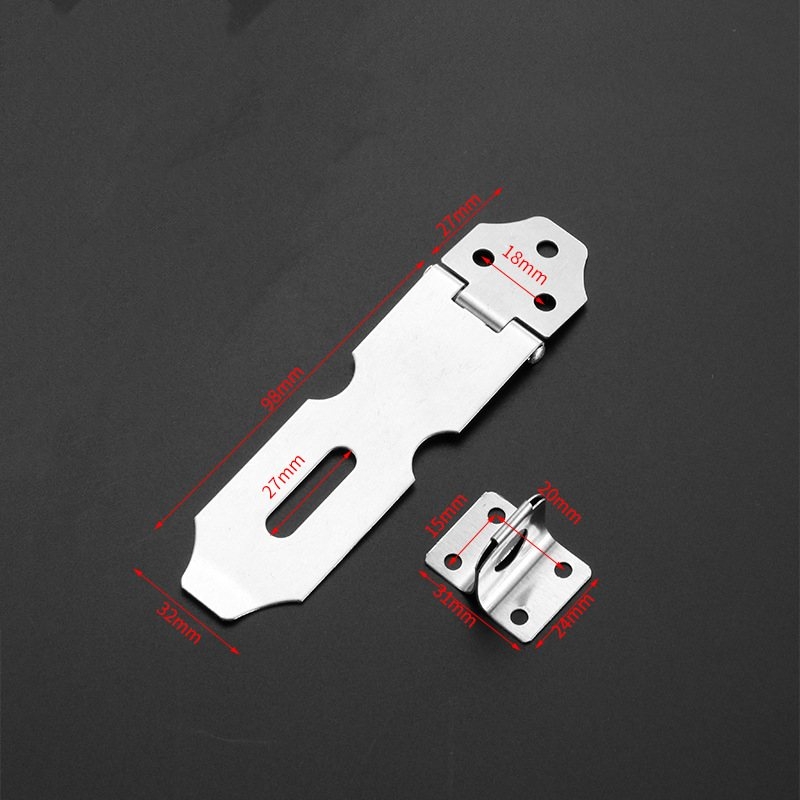 2 inch, 2.5 inch, 3 inch, 4 inch and 5 inch Padlock Latch