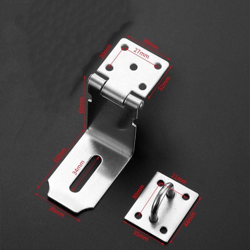 3 inch, 4 inch and 5 inch 90-degree angle Padlock Latch