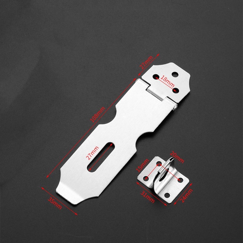 2 inch, 2.5 inch, 3 inch, 4 inch and 5 inch Padlock Latch