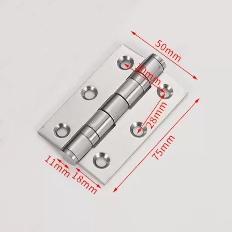3-inch, 3.5-inch, 4-inch, and 5-inch stainless steel silent hinges