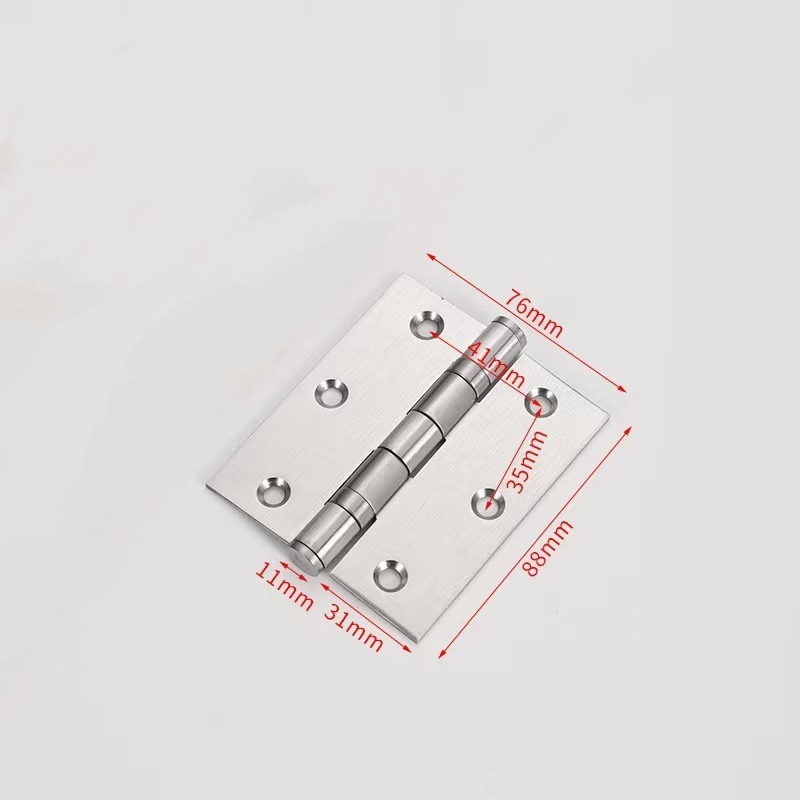 3-inch, 3.5-inch, 4-inch, and 5-inch stainless steel silent hinges