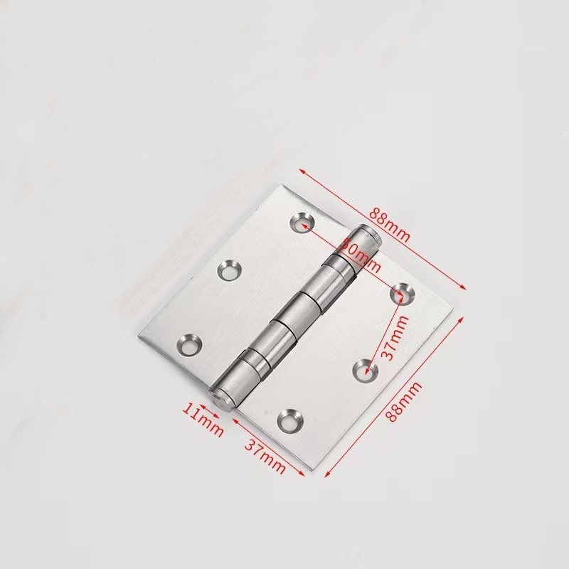 3-inch, 3.5-inch, 4-inch, and 5-inch stainless steel silent hinges