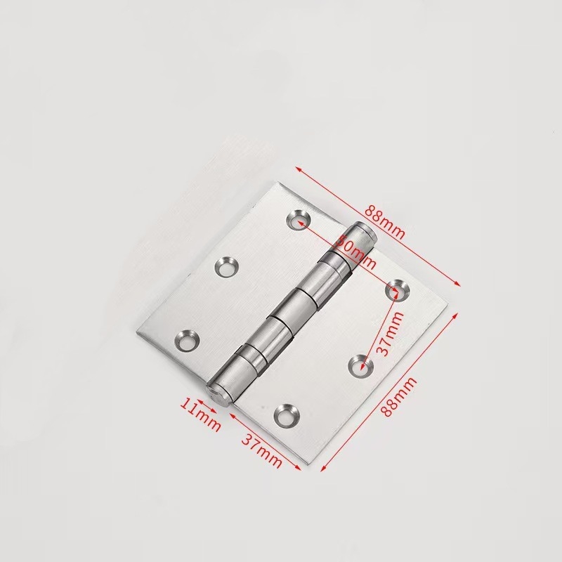 3-inch, 3.5-inch, 4-inch, and 5-inch stainless steel silent hinges