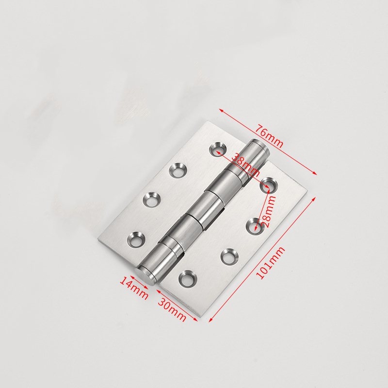 3-inch, 3.5-inch, 4-inch, and 5-inch stainless steel silent hinges