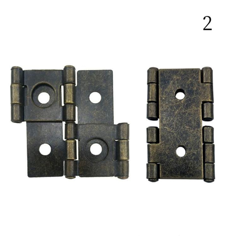 Double-sided double-opening hinge