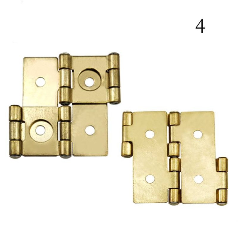 Double-sided double-opening hinge