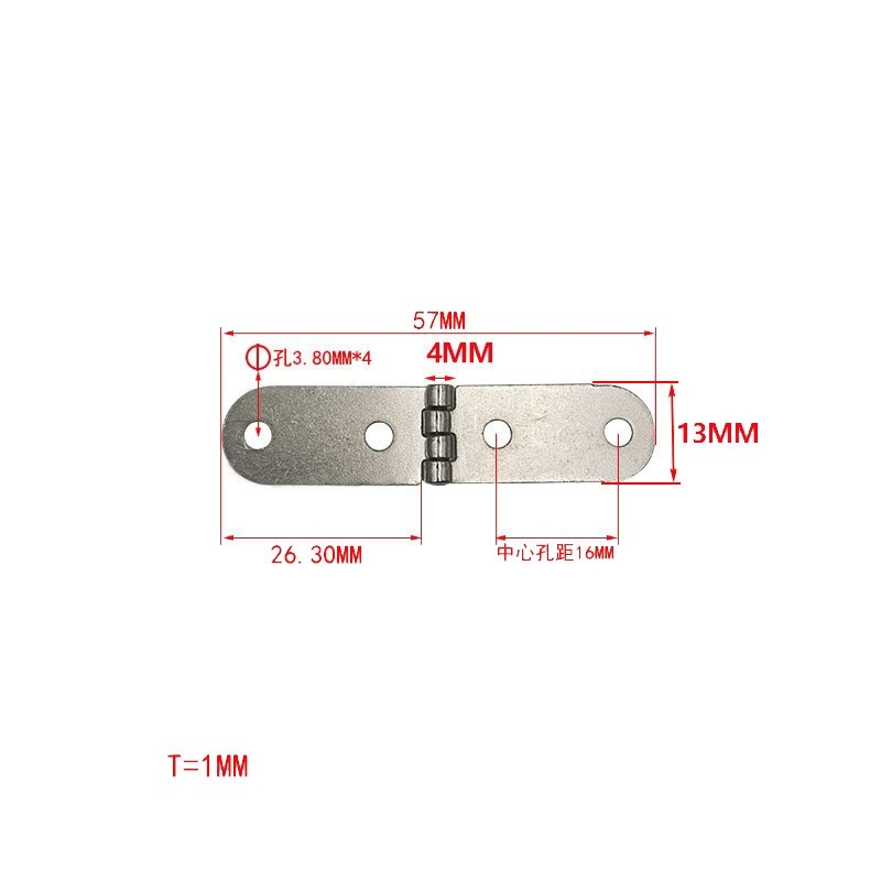 Small hardware hinges