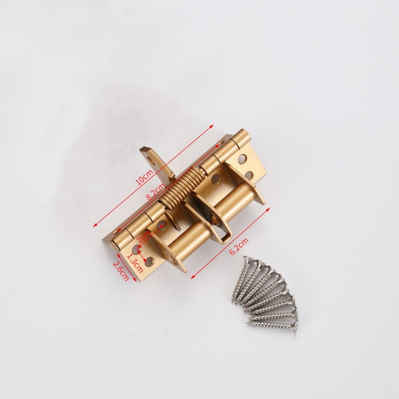 90° positioning automatic door closing spring hinge
