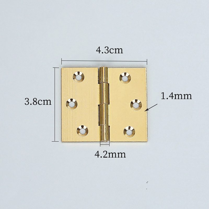 1-inch, 1.5-inch, 2-inch, 2.5-inch, 3-inch, 3.5-inch, and 4-inch brass hinges