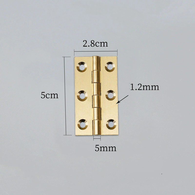 1-inch, 1.5-inch, 2-inch, 2.5-inch, 3-inch, 3.5-inch, and 4-inch brass hinges