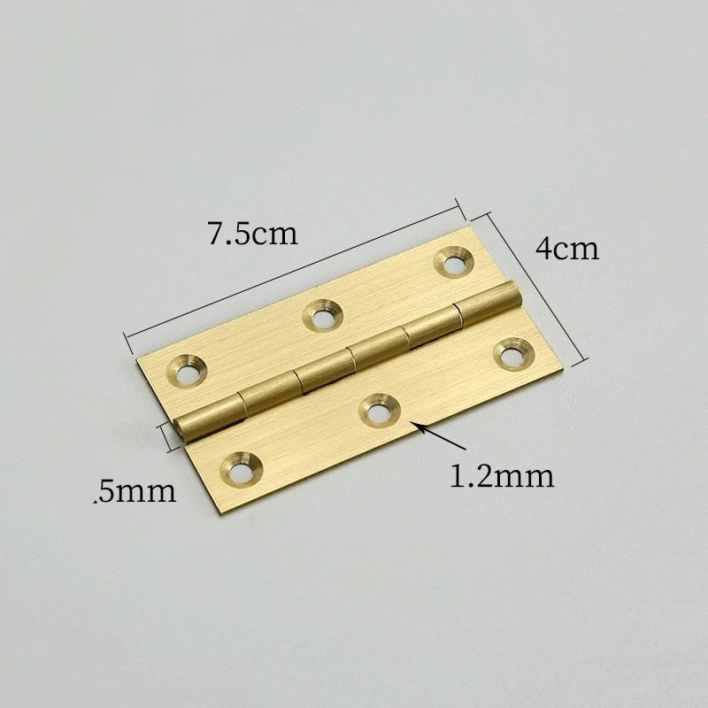 1-inch, 1.5-inch, 2-inch, 2.5-inch, 3-inch brass hinges