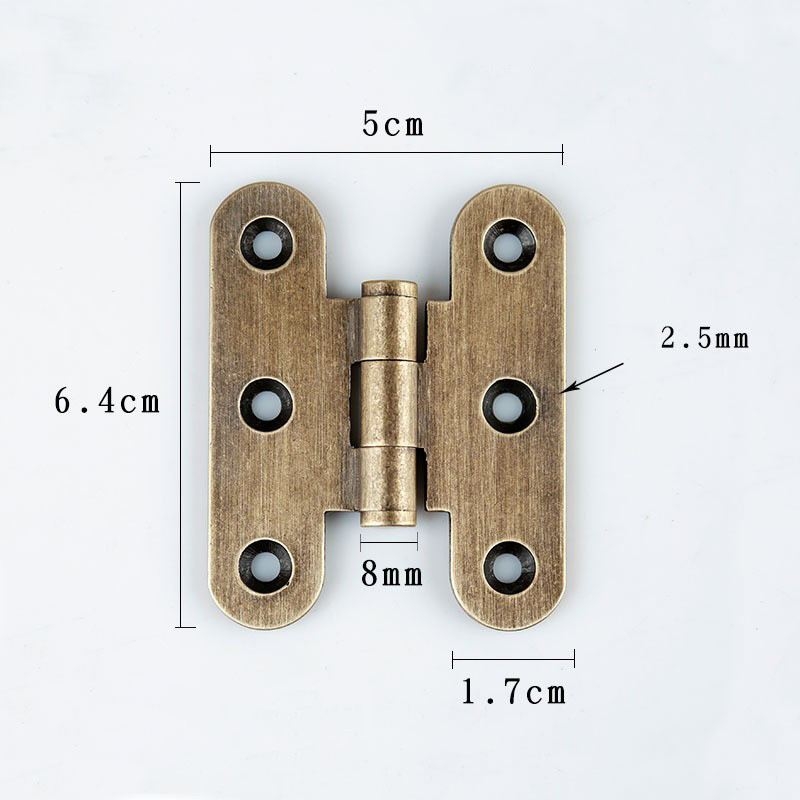 Butterfly-shaped folding hinge