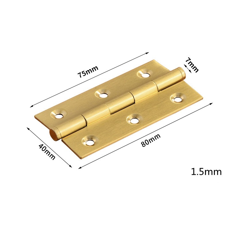 Factory direct sales Concealed brass hinges