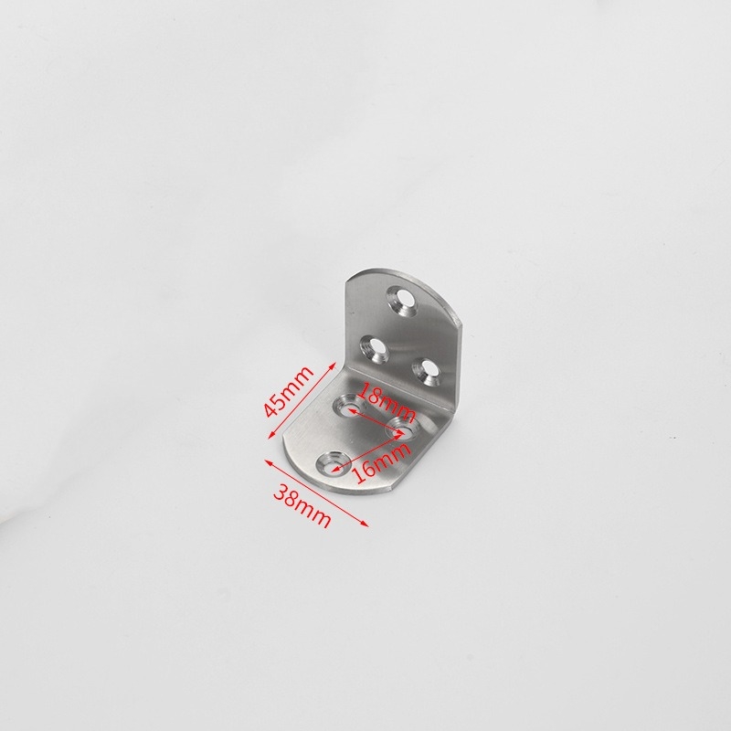 Stainless steel right angle corner bracket