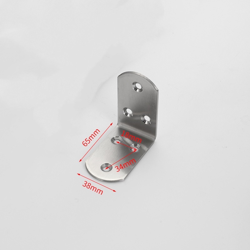 Stainless steel right angle corner bracket