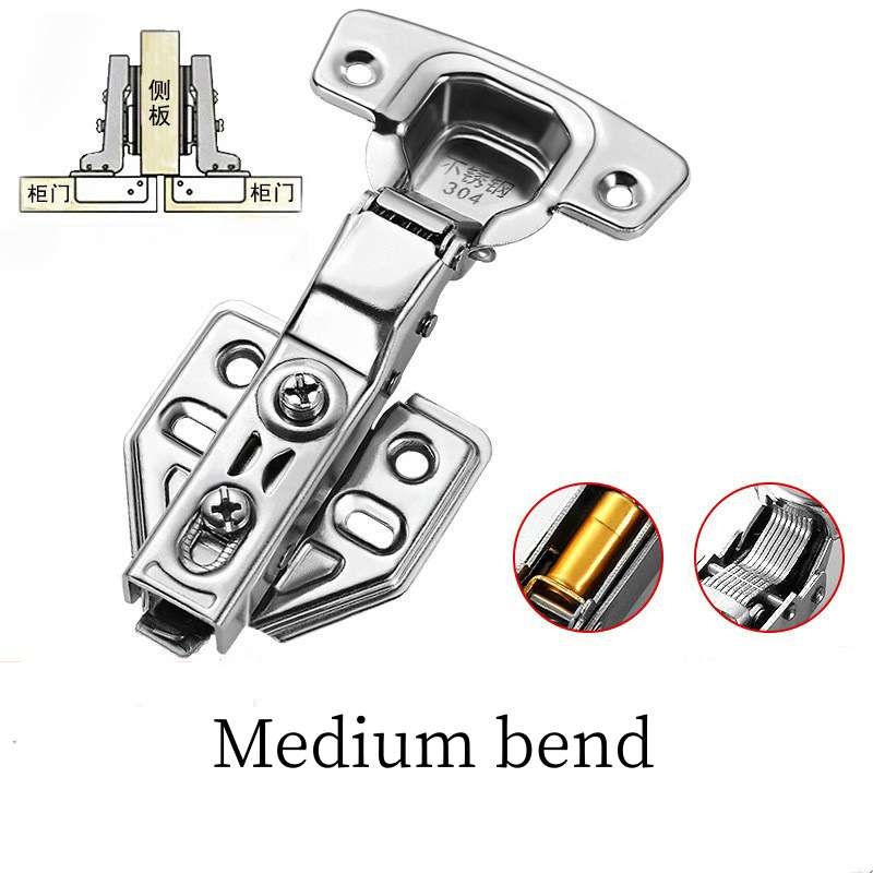 Stainless steel hydraulic hinges