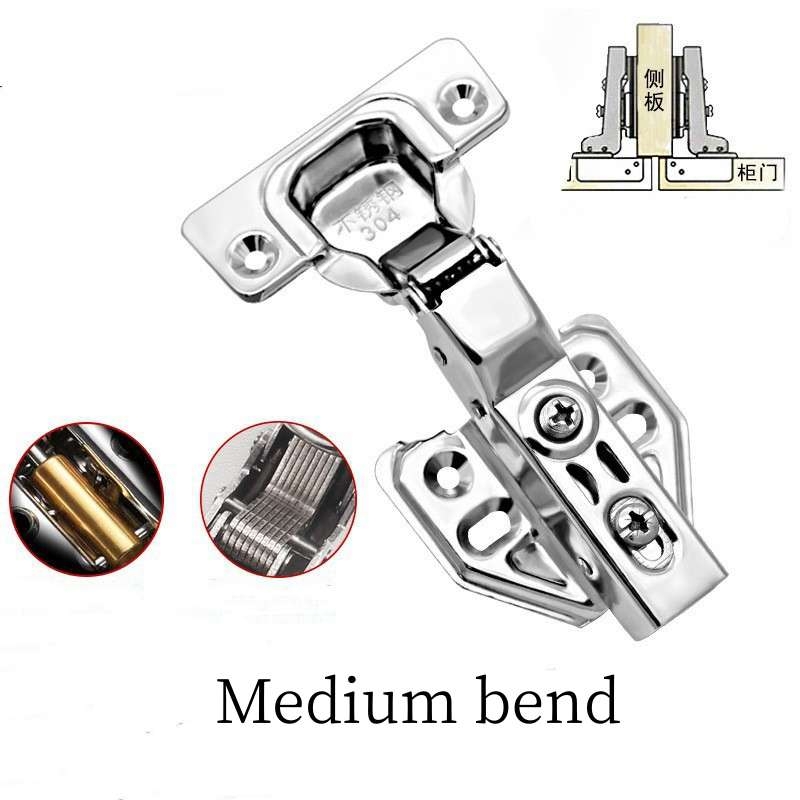 Stainless steel hydraulic hinges making