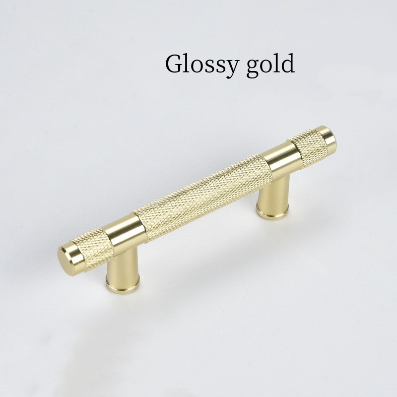 Frosted aluminum alloy handle
