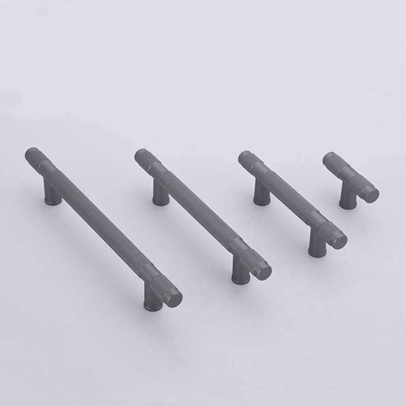 Frosted aluminum alloy handle