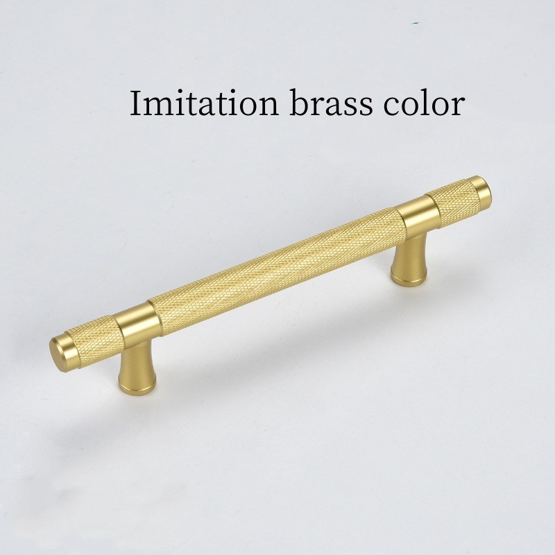 Frosted aluminum alloy handle