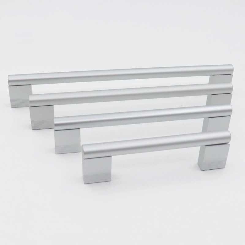 One-line aluminum alloy handle